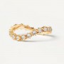 Anello PDPAOLA Motion Blue Tide
