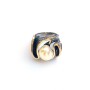 Anello Styliano Jewellery in Argento Oro e Perla