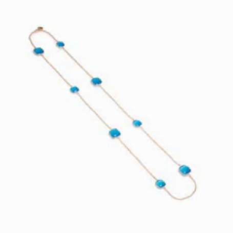 Collana MADI' LAGUNA con Quarzi Azzurri