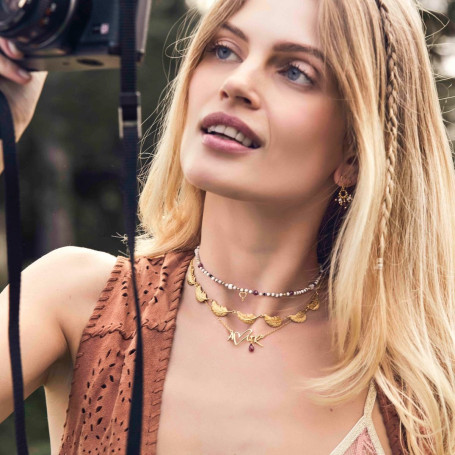 Girocollo Maman et Sophie You Sette Piume