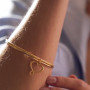 Bracciale Maman et Sophie Cuore Maman Satinato