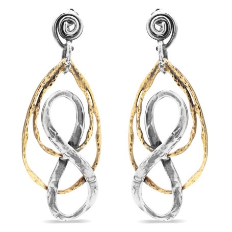 Orecchini LUNARIA Infinito