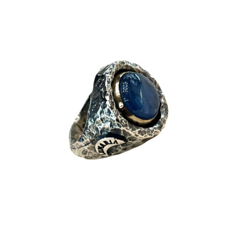 Chevalier LUNARIA Pietra Cabochon Cianite