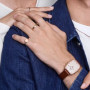 Daniel Wellington Marlon St Mawes Linen Rose Gold