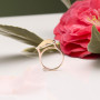 Anello MADI' Mono con Quarzo
