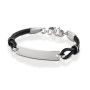 Bracciale Ananda 925 Argento e Cuoio
