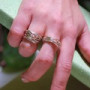 Anello Filodellavita Classic 7 Fili con Nodino in Oro